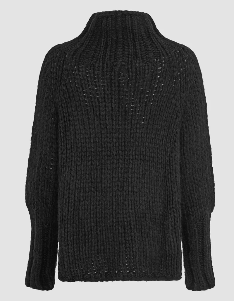 Oversize Grobstrick-Kaschmirpullover