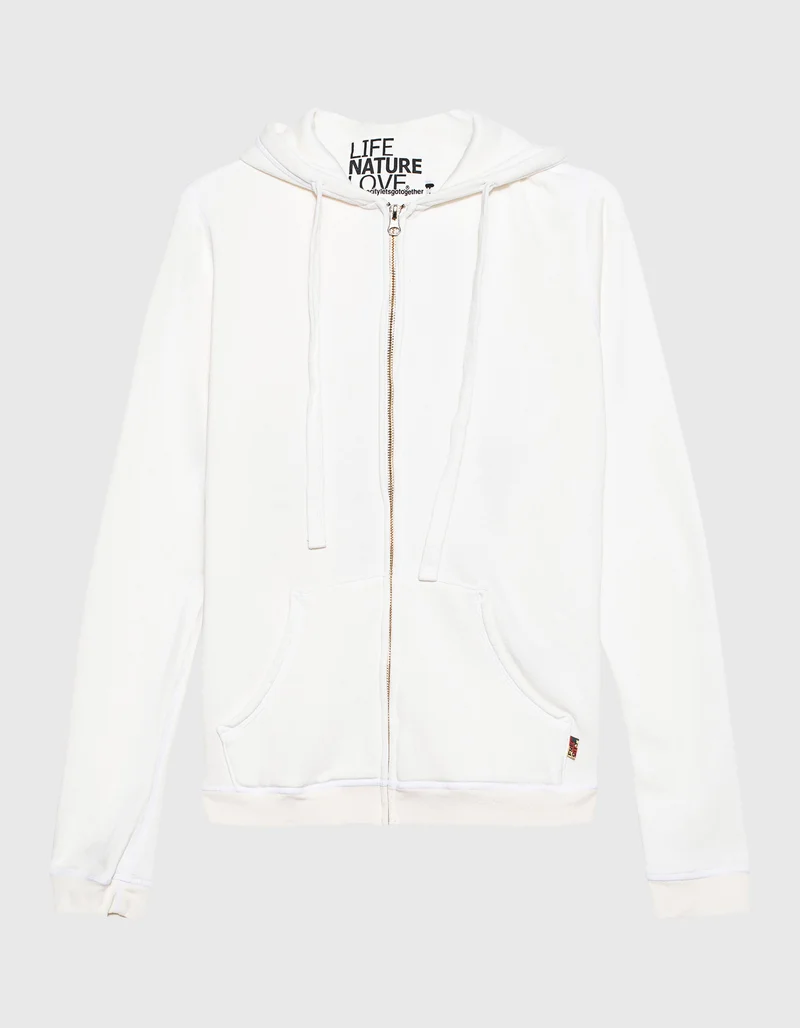 Bedruckter Zipper-Hoodie Circa'99 Lifenaturelove