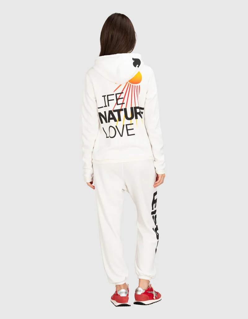 Bedruckter Zipper-Hoodie Circa'99 Lifenaturelove