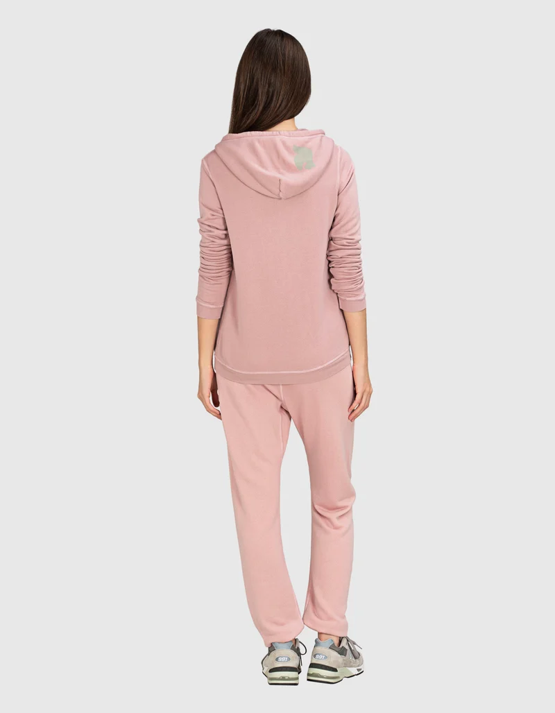 Bedruckter Zipper-Hoodie Superfluff Lux