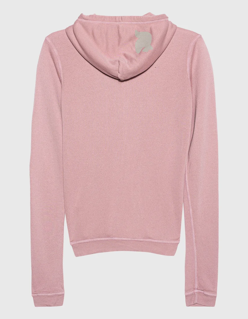 Bedruckter Zipper-Hoodie Superfluff Lux