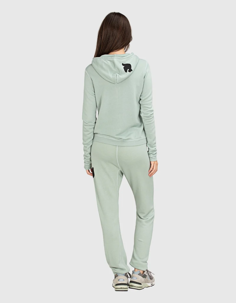 Bedruckter Zipper-Hoodie Superfluff Lux