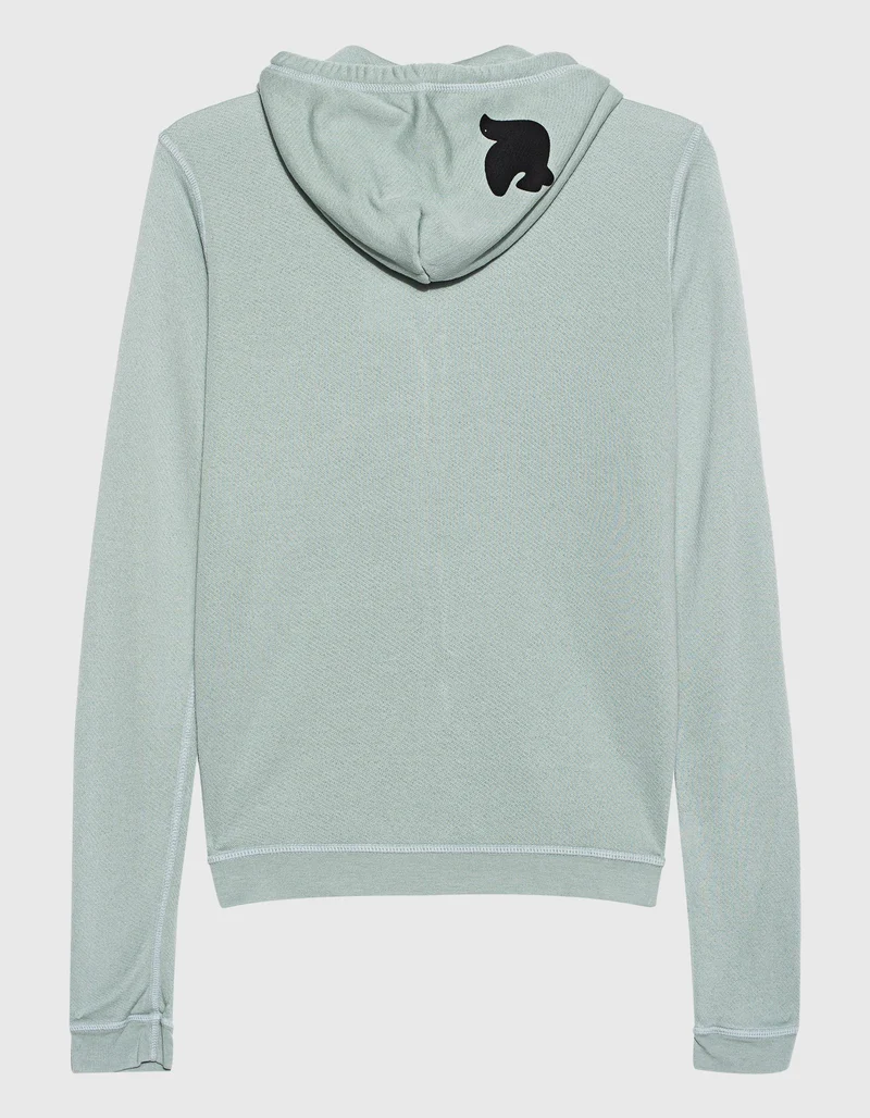 Bedruckter Zipper-Hoodie Superfluff Lux