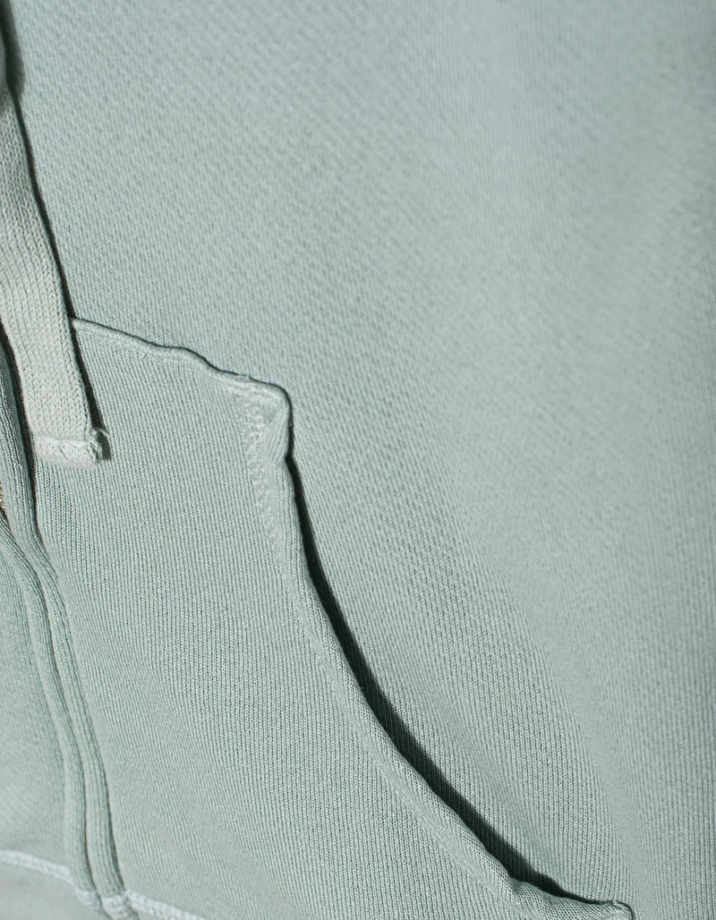 Bedruckter Zipper-Hoodie Superfluff Lux