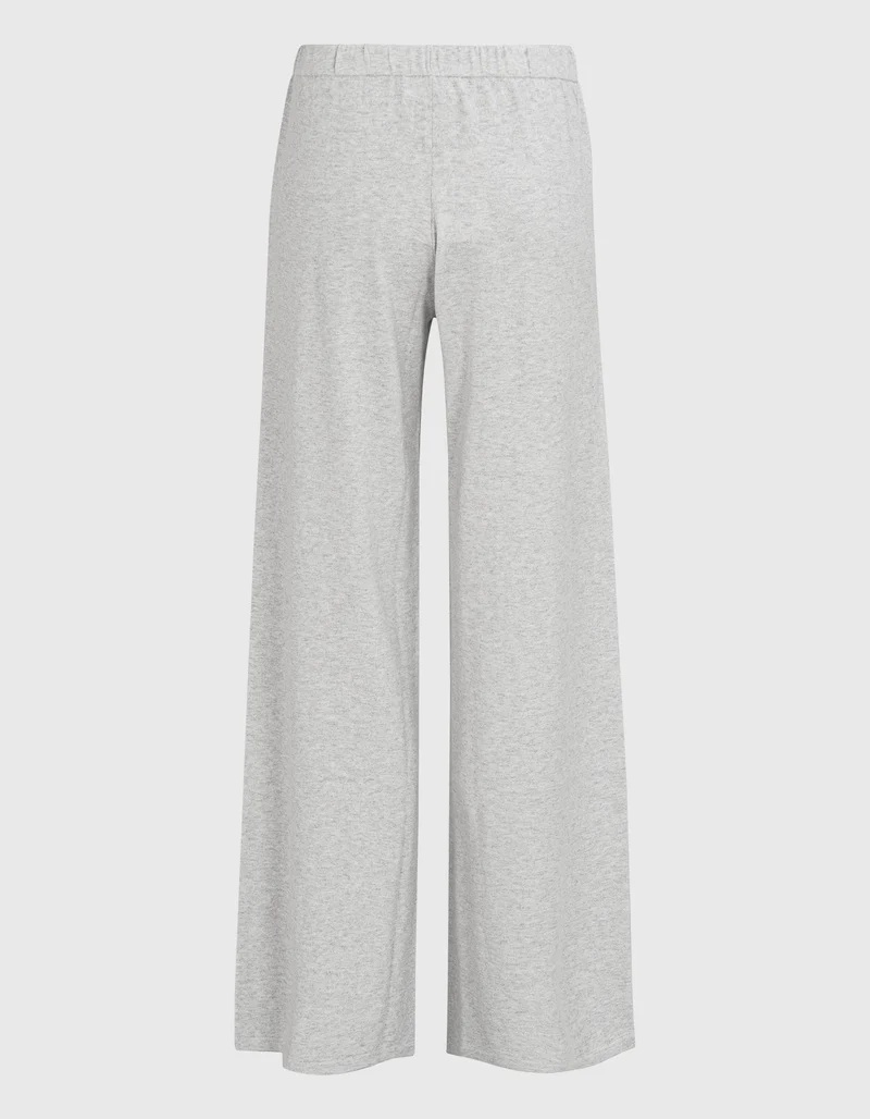 Wide-Leg Feinstrick-Hose mit Kaschmir-Anteil