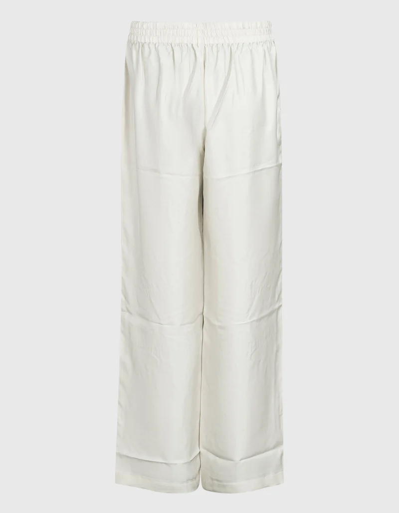 Wide-Leg Seiden-Hose