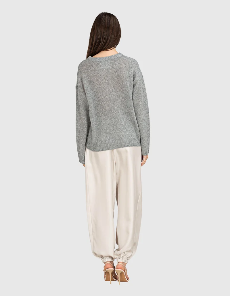 Kaschmir-Seiden-Mix Pullover