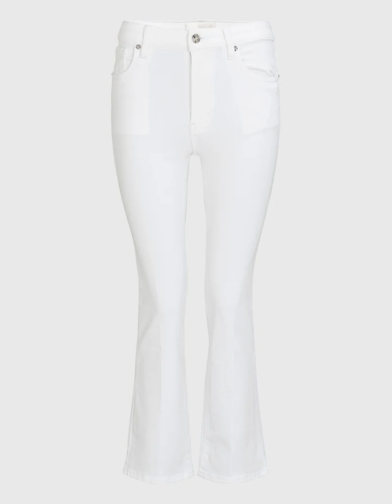 High-Rise Bootcut-Jeans