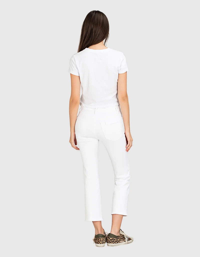 High-Rise Bootcut-Jeans