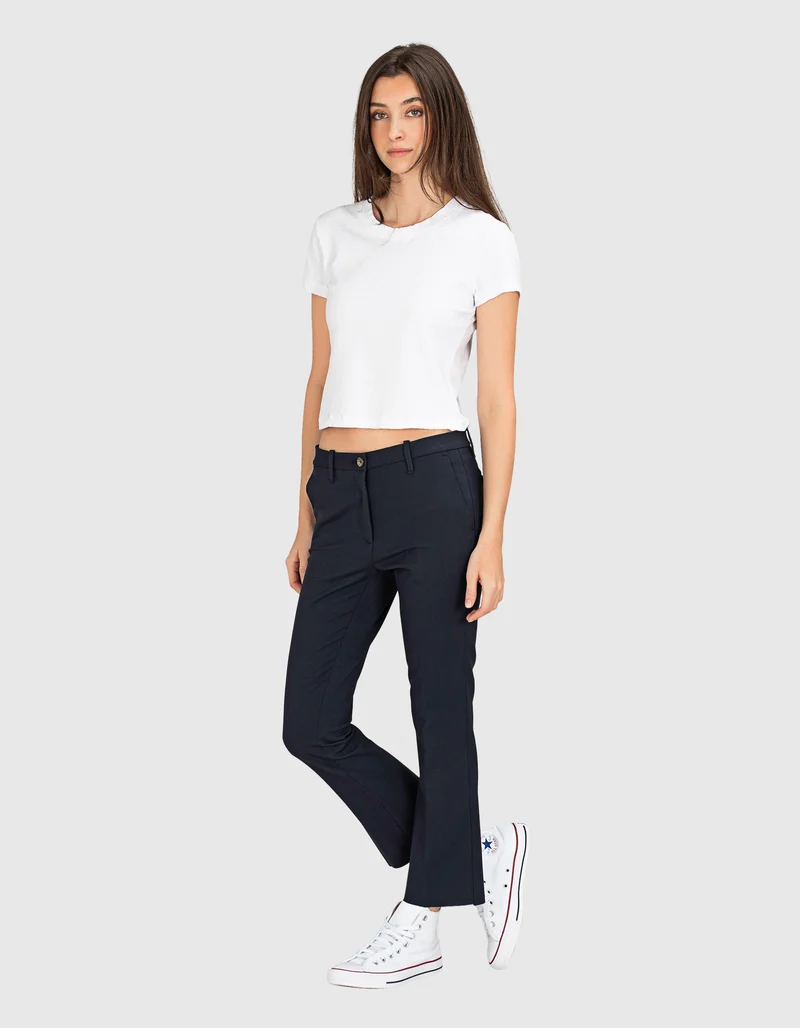 Kick-Flare Woll-Mix Hose