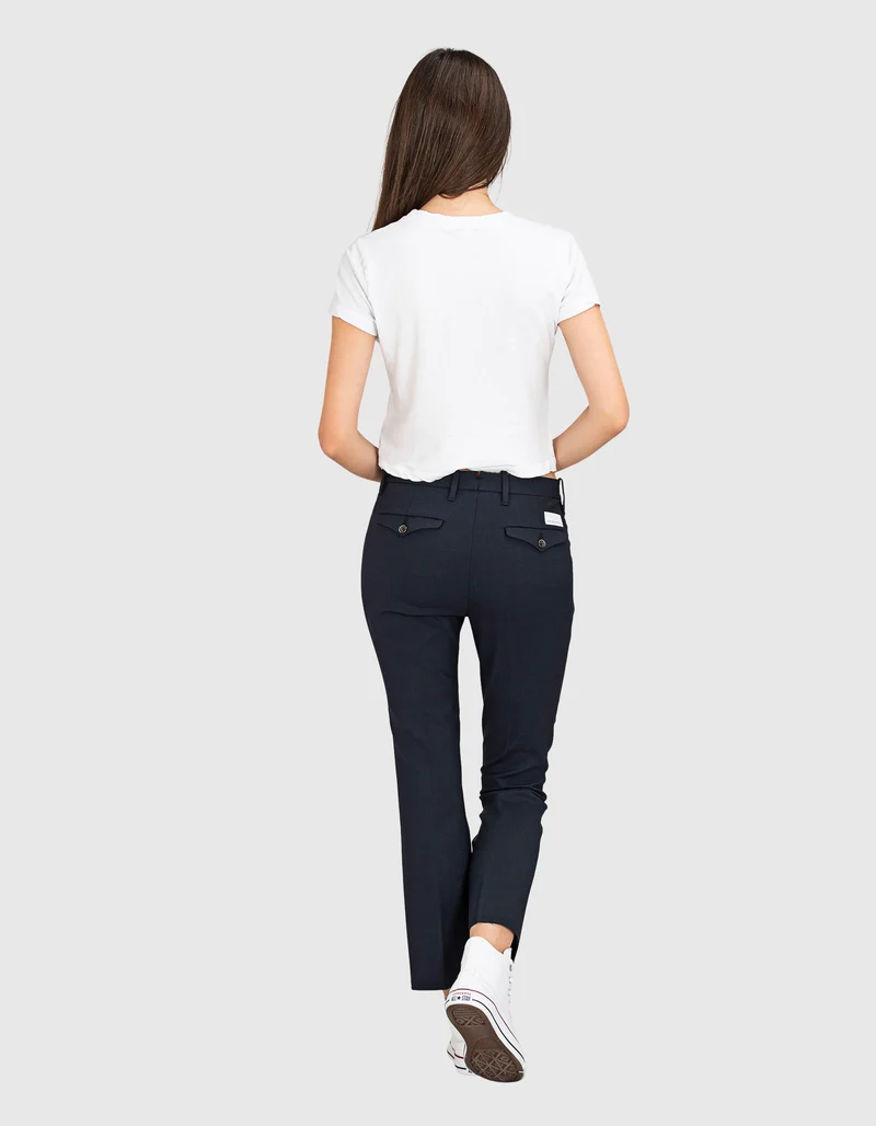 Kick-Flare Woll-Mix Hose
