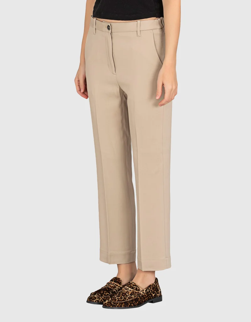 Cropped Bootcut-Hose