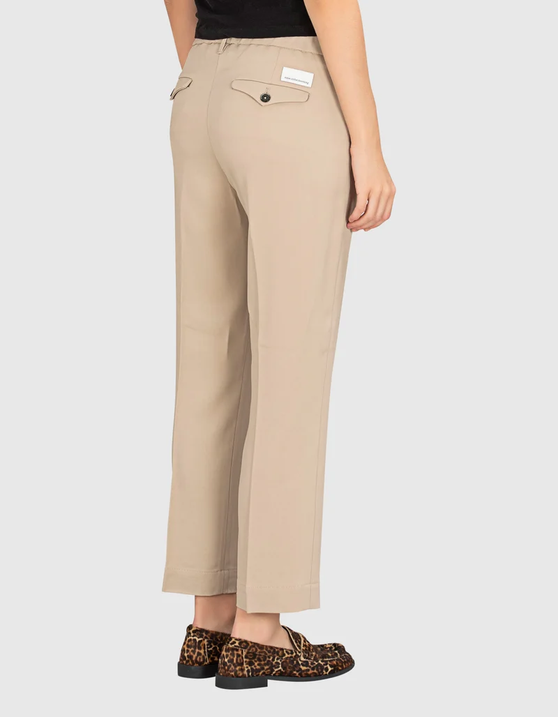 Cropped Bootcut-Hose