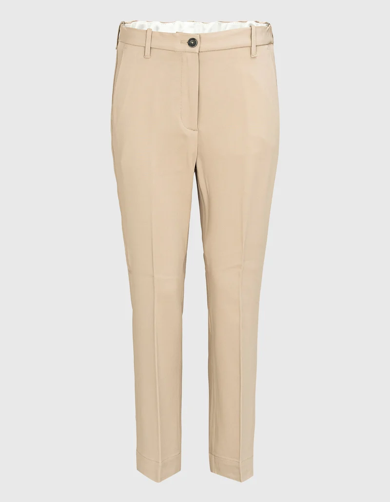 Cropped Bootcut-Hose