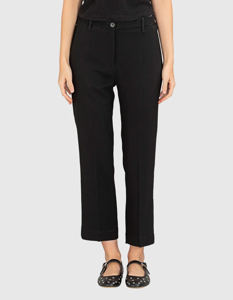 Cropped Bootcut-Hose