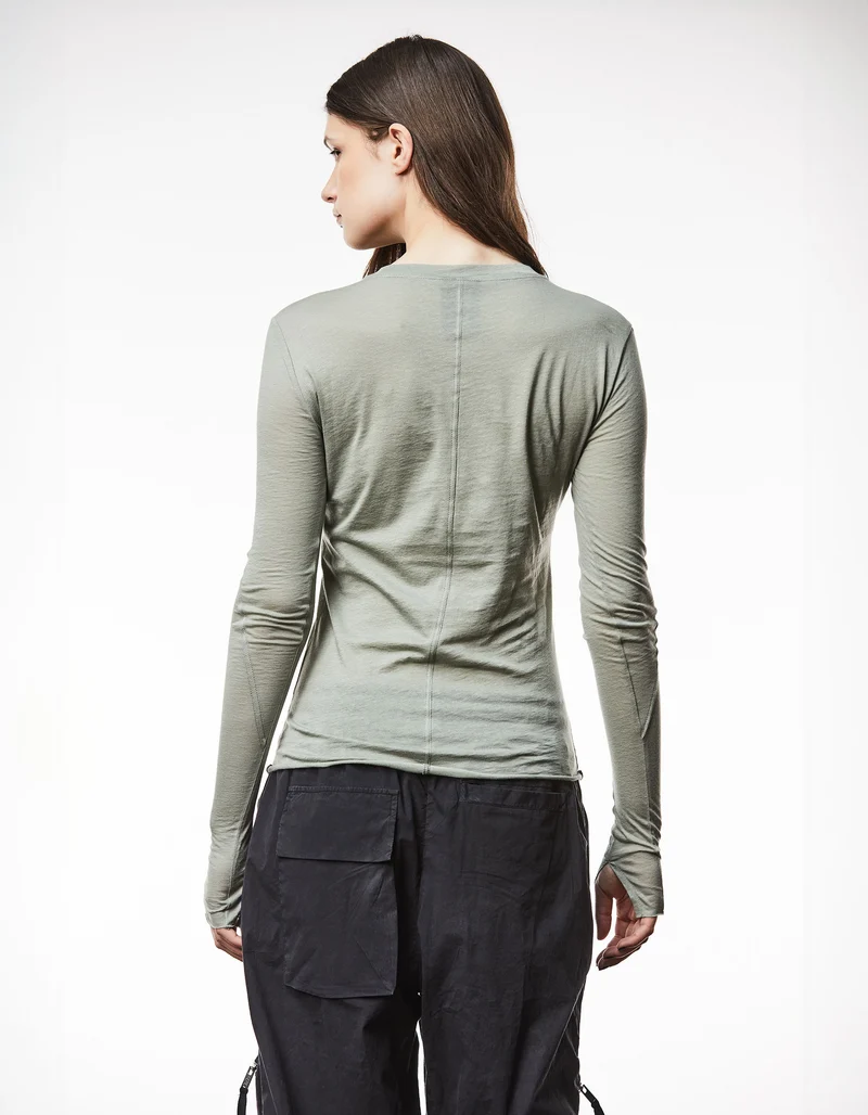 Longsleeve mit Rundhalsausschnitt