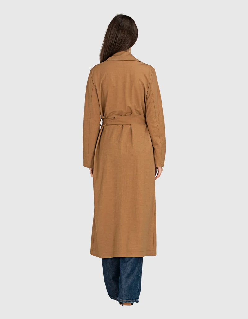 Trenchcoat mit Bindegürtel