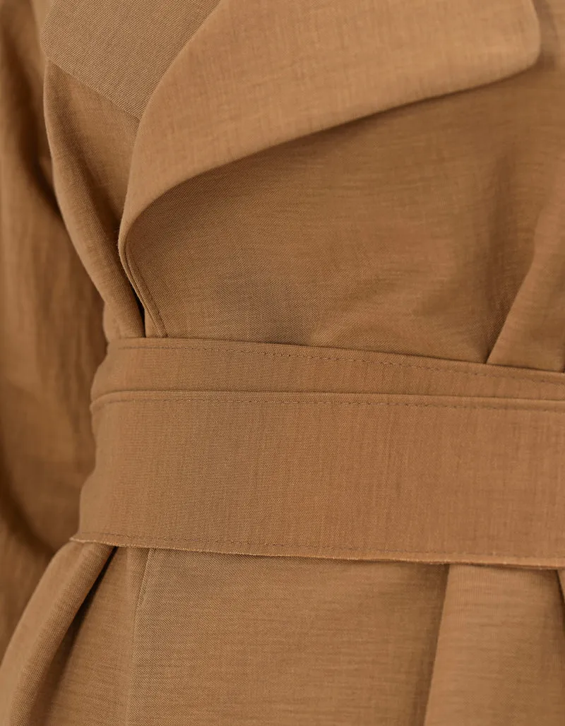 Trenchcoat mit Bindegürtel