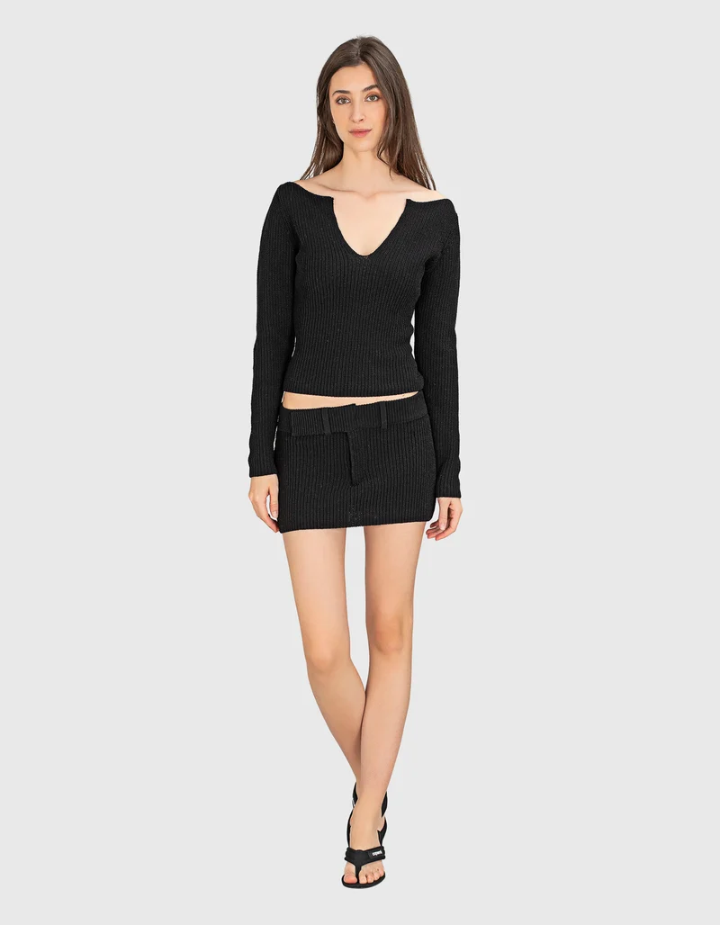 Strick Mini-Rock Caeli