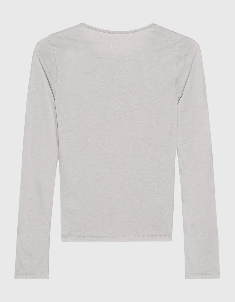 Bedrucktes Longsleeve