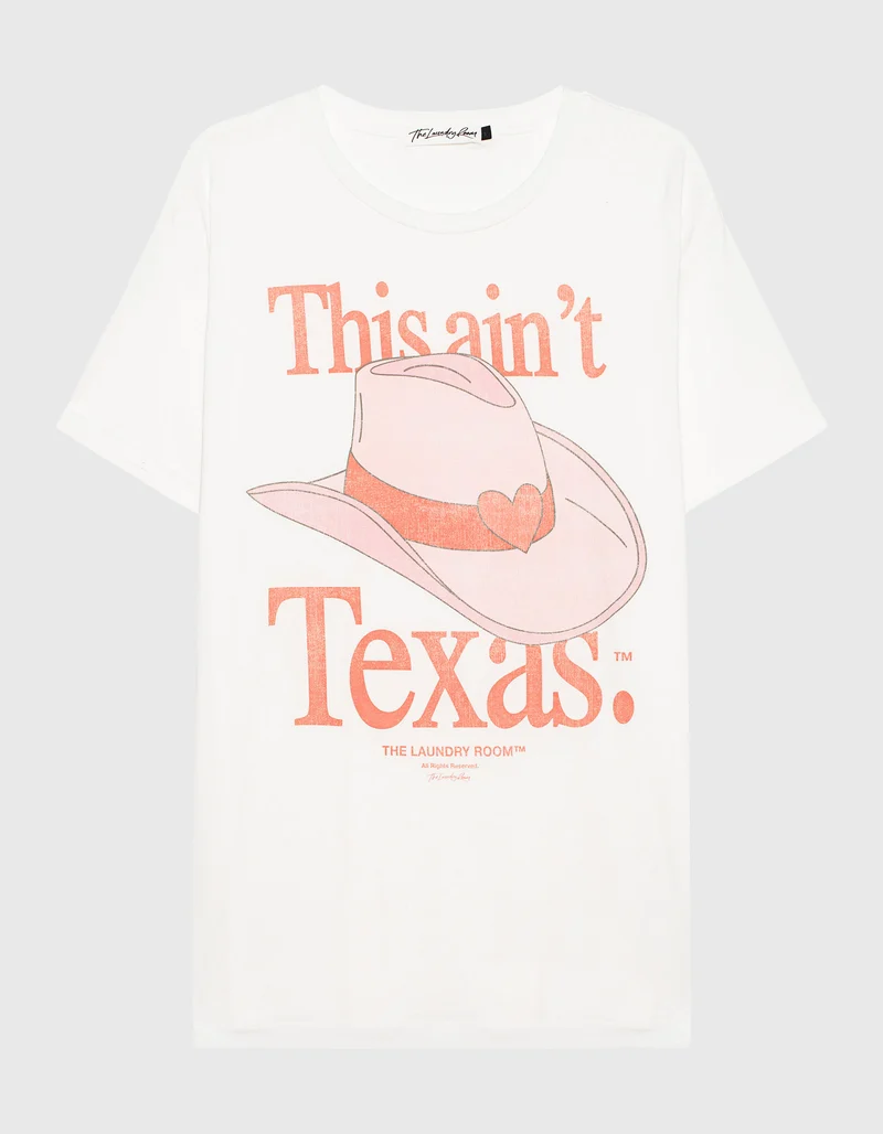 Bedrucktes Oversized T-Shirt