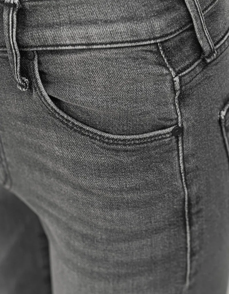 Washed-Out Bootcut Jeans
