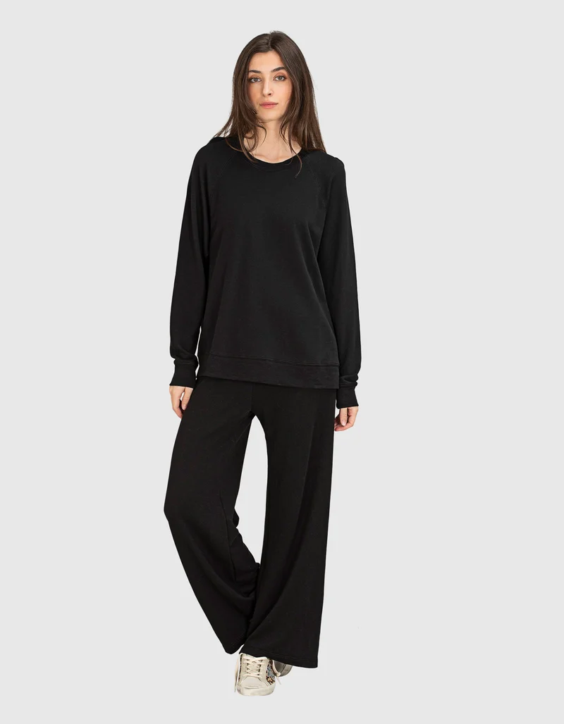 Wide-Leg Jogginghose