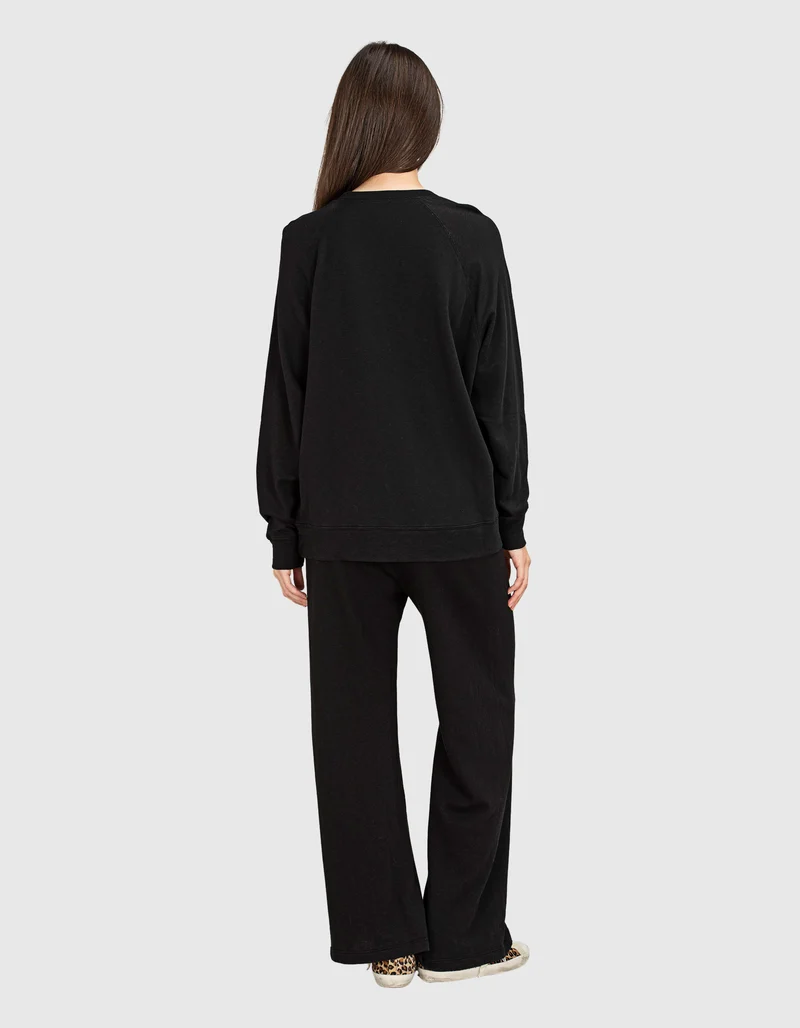 Wide-Leg Jogginghose