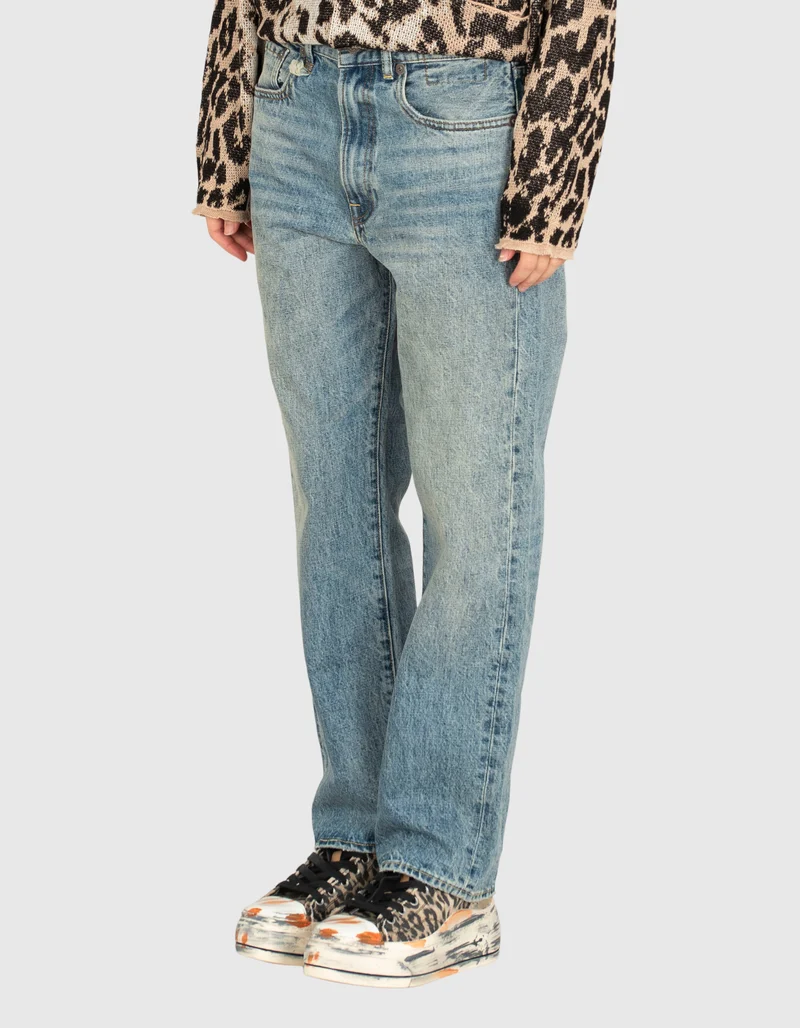 Washed-Out Boyfriend-Jeans