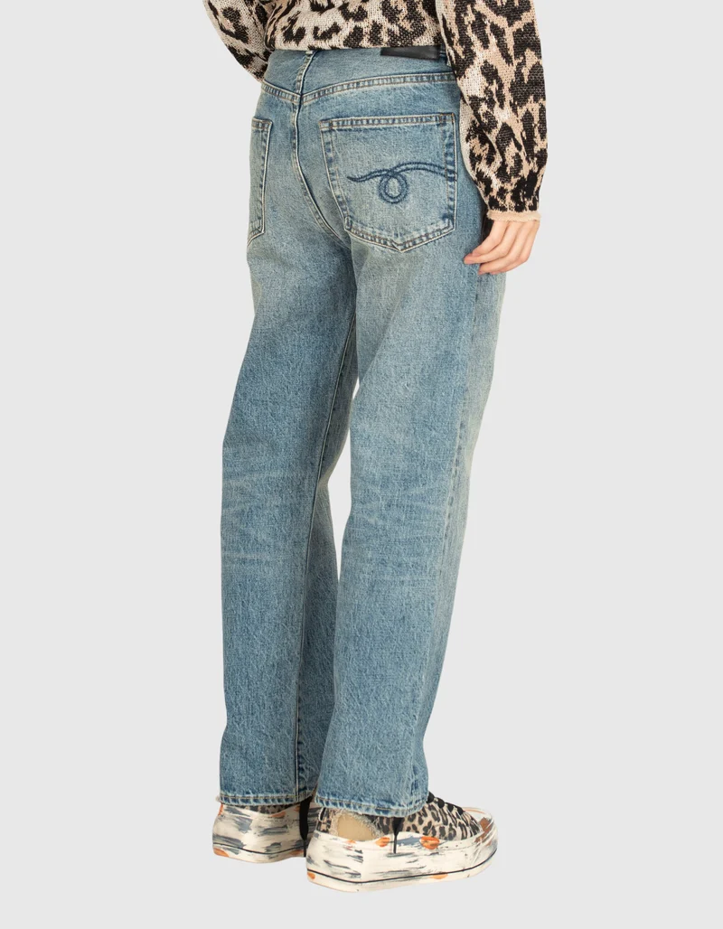 Washed-Out Boyfriend-Jeans