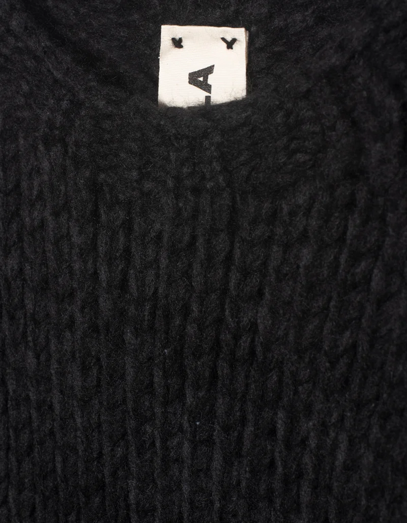 Kaschmir-Pullover mit Rundhalsausschnitt