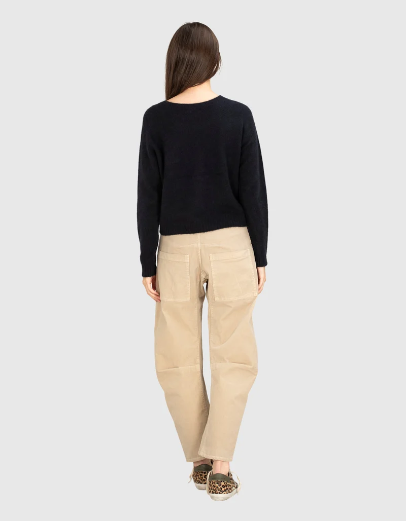 Gemusterter Kaschmir-Pullover