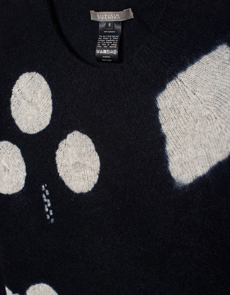 Gemusterter Kaschmir-Pullover