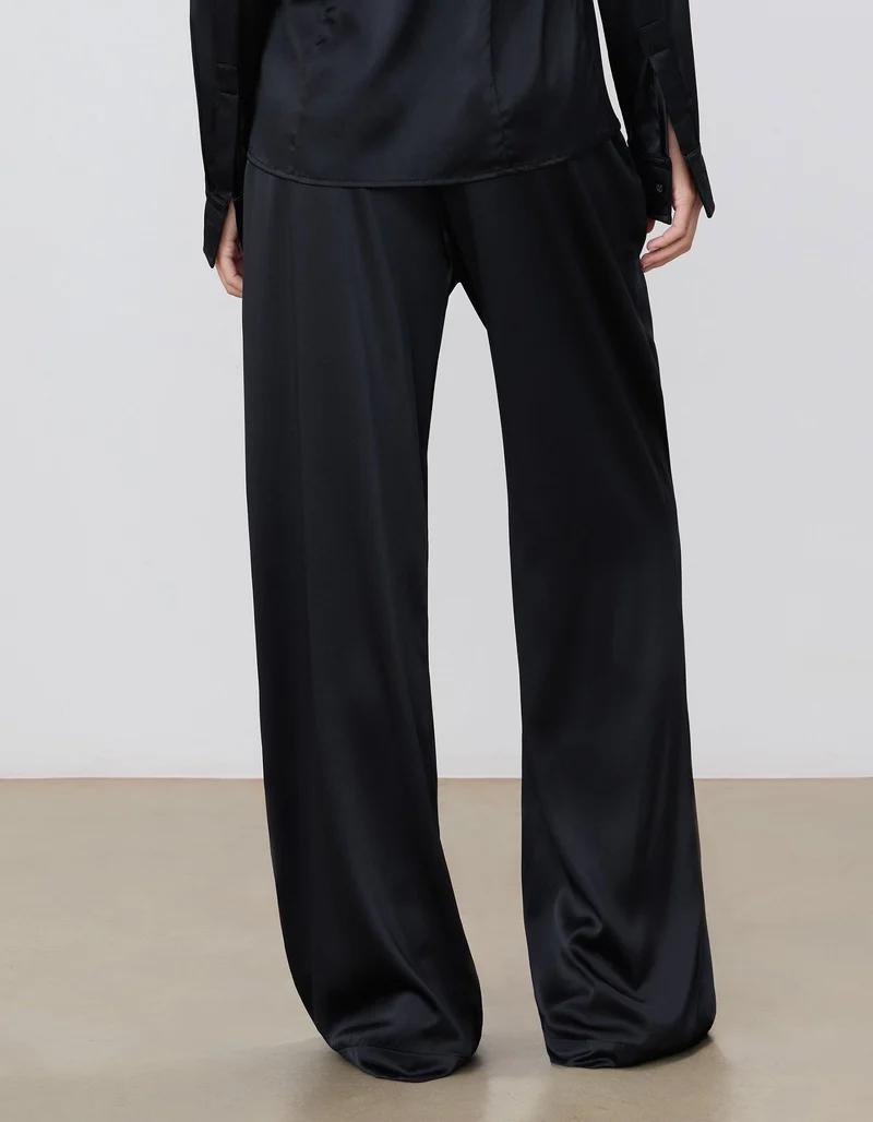Seiden-Mix Wide-Leg Hose Brody