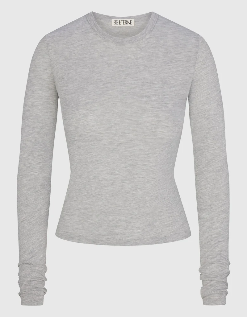 Longsleeve mit Rundhalsausschnitt