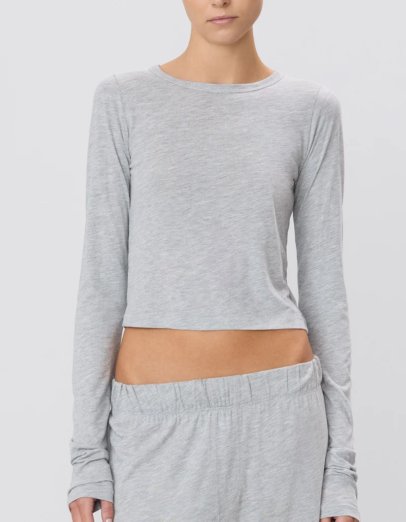 Longsleeve mit Rundhalsausschnitt