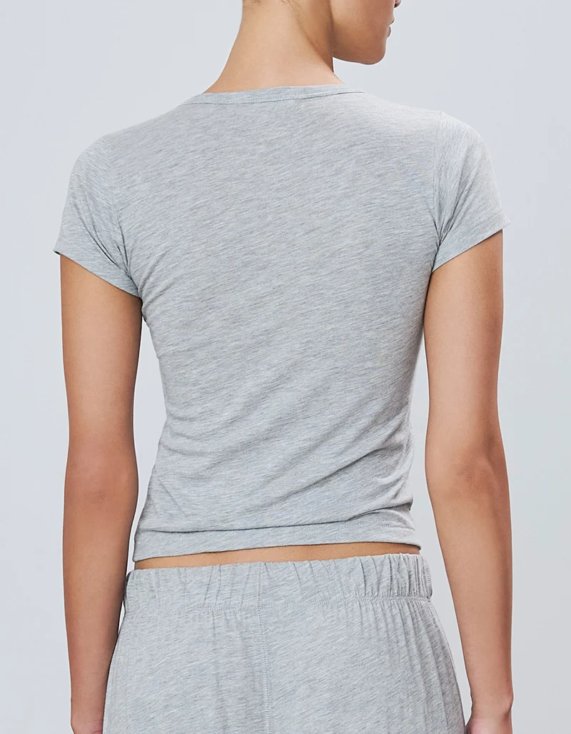 T-Shirt mit Rundhalsausschnitt