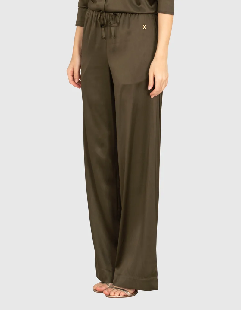 Seiden-Mix Wide-Leg Hose Brody