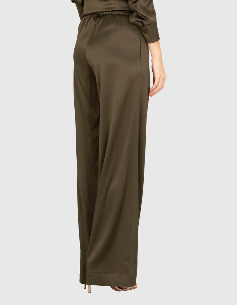 Seiden-Mix Wide-Leg Hose Brody