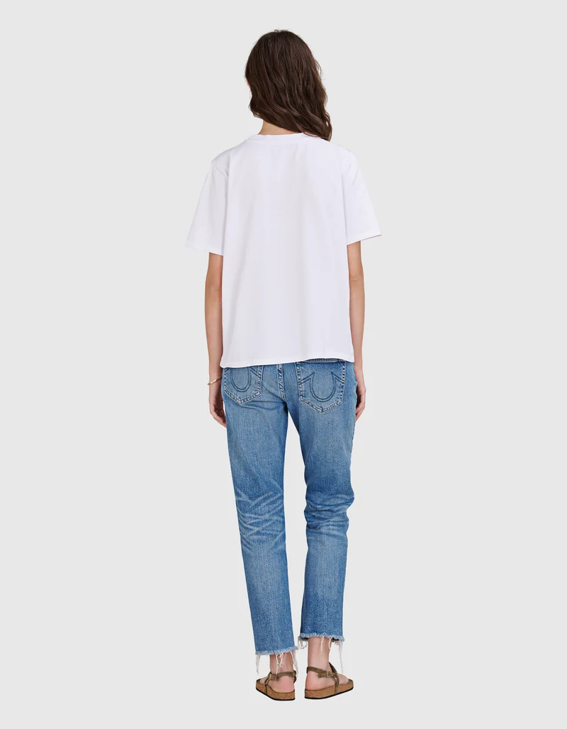 T-Shirt mit Rundhalsausschnitt
