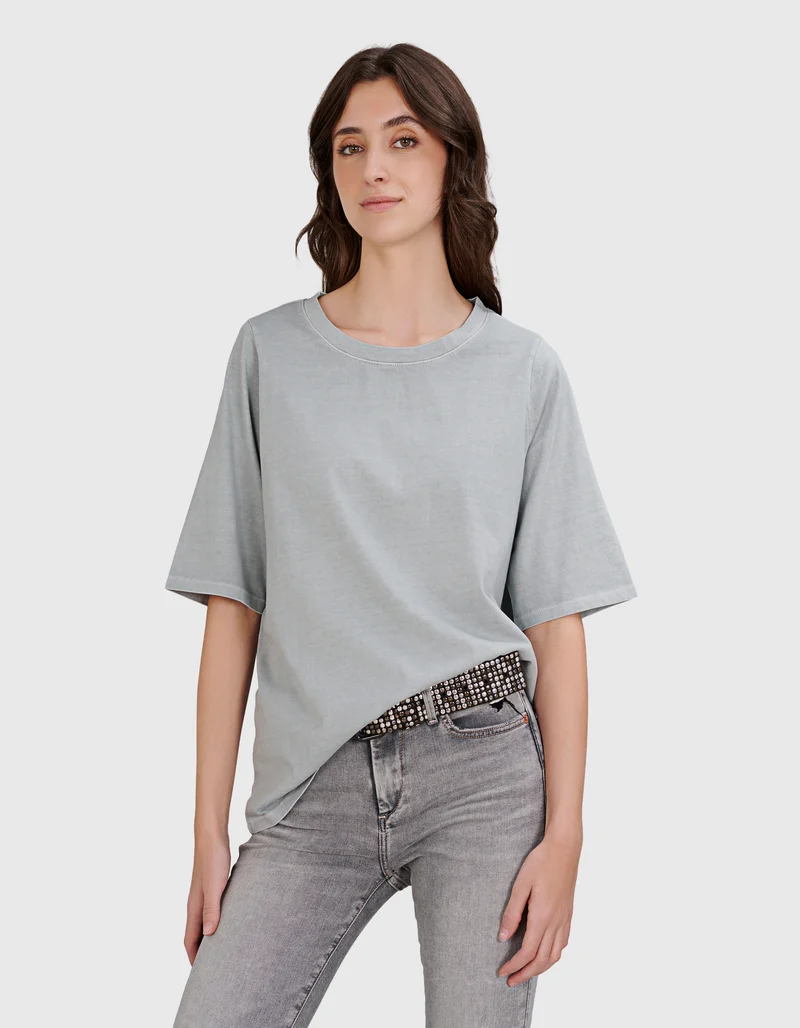 T-Shirt mit Rundhalsausschnitt