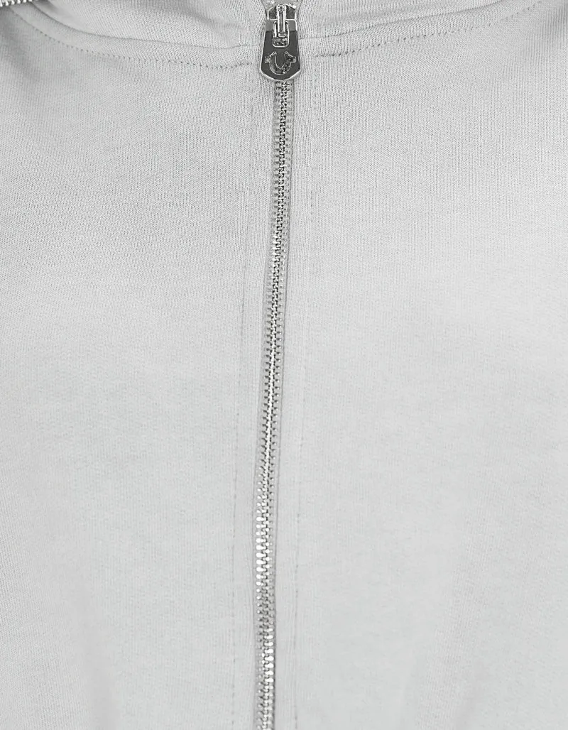 Cropped Zipper Hoodie