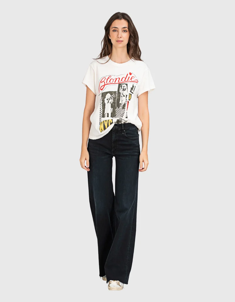 Bedrucktes Destroyed T-Shirt