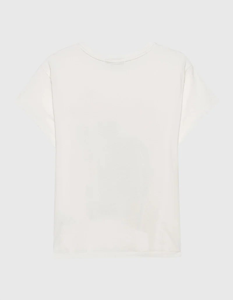 Bedrucktes Destroyed T-Shirt