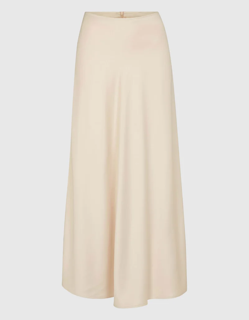 Maxi-Satin-Rock