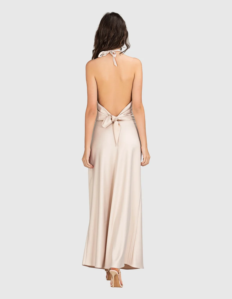 Maxi-Satin-Rock