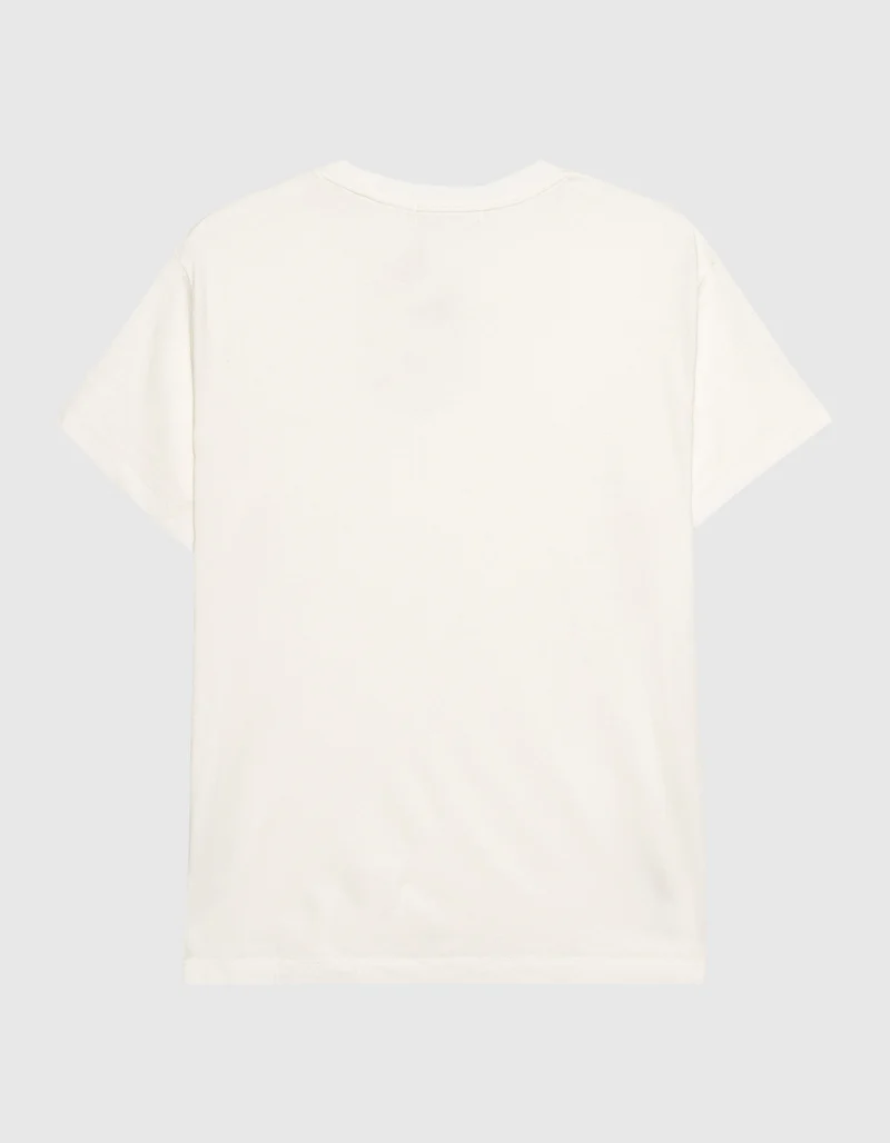 Oversize T-Shirt Chloe Boyfriend mit offener Ausschnittkante