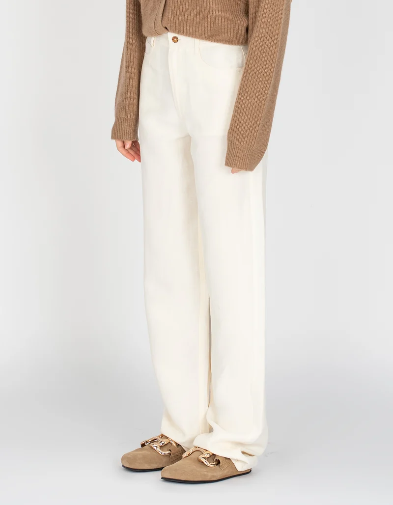 Leinen-Mix Hose