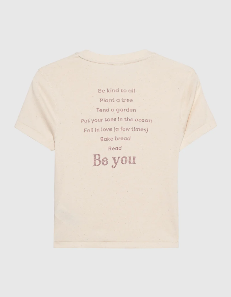 RE/DONE x PAM Bedrucktes T-Shirt im Vintage-Look