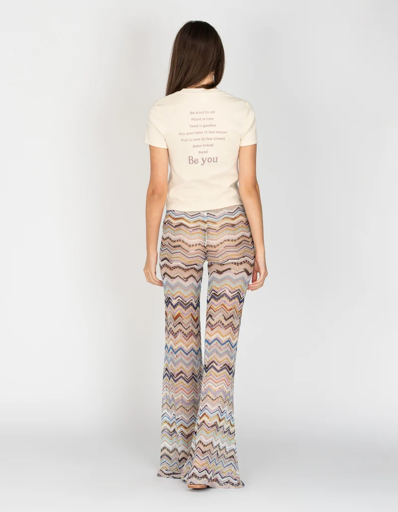 RE/DONE x PAM Bedrucktes T-Shirt im Vintage-Look